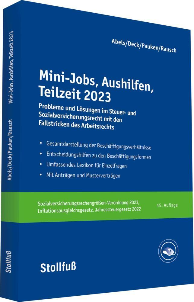 Cover: 9783083276234 | Mini-Jobs, Aushilfen, Teilzeit 2023 | Andreas Abels (u. a.) | Buch