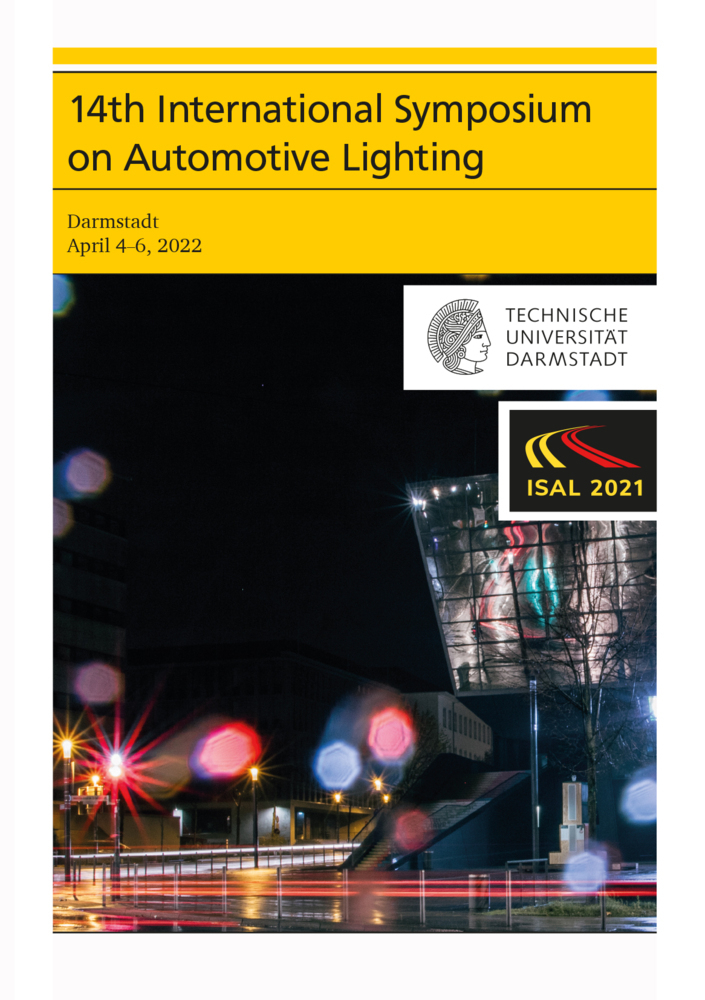 Cover: 9783831649532 | 14th International Symposium on Automotive Lighting - ISAL 2021 -...