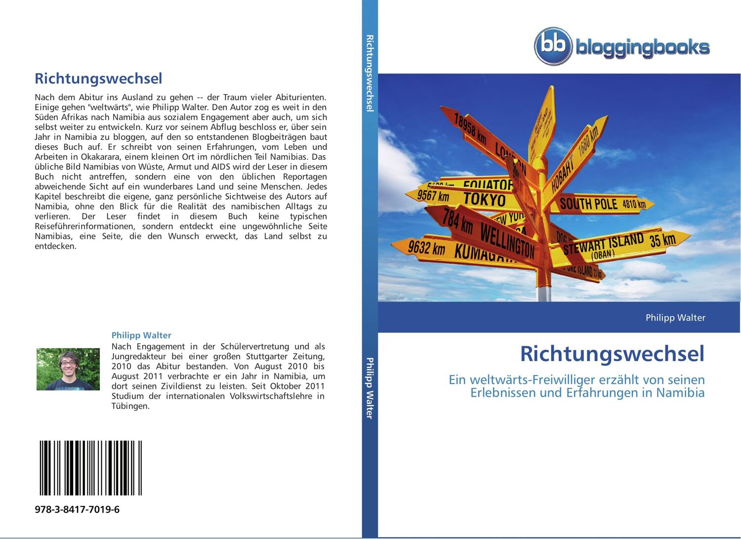 Cover: 9783841770196 | Richtungswechsel | Philipp Walter | Taschenbuch | Paperback | 104 S.