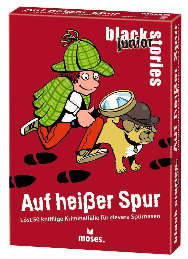Cover: 4033477900890 | black stories junior Auf heißer Spur | Corinna Harder | Spiel | 50 S.