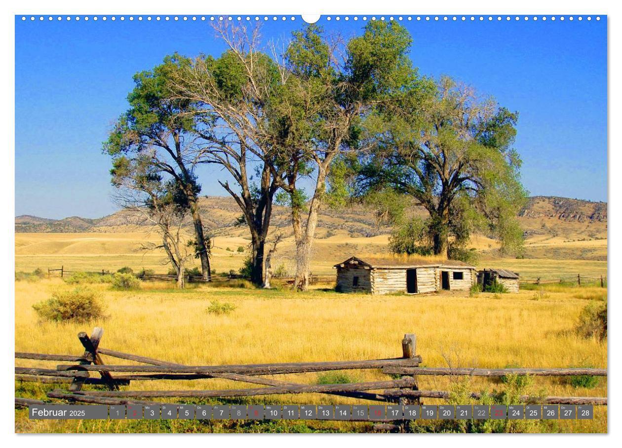 Bild: 9783435735389 | Wyoming ¿ Impressionen (Wandkalender 2025 DIN A2 quer), CALVENDO...