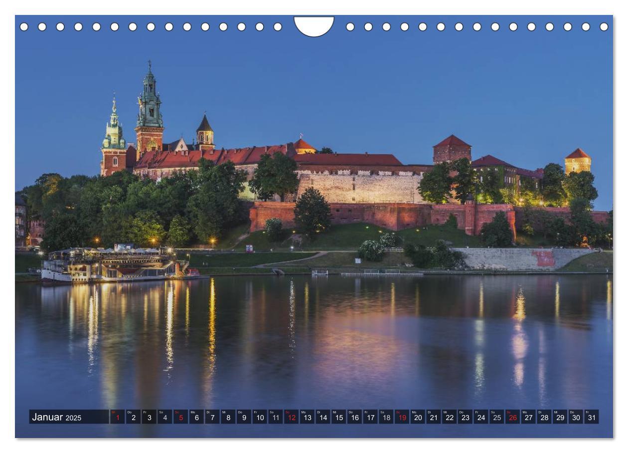 Bild: 9783435594450 | Ein Wochenende in Krakau (Wandkalender 2025 DIN A4 quer), CALVENDO...