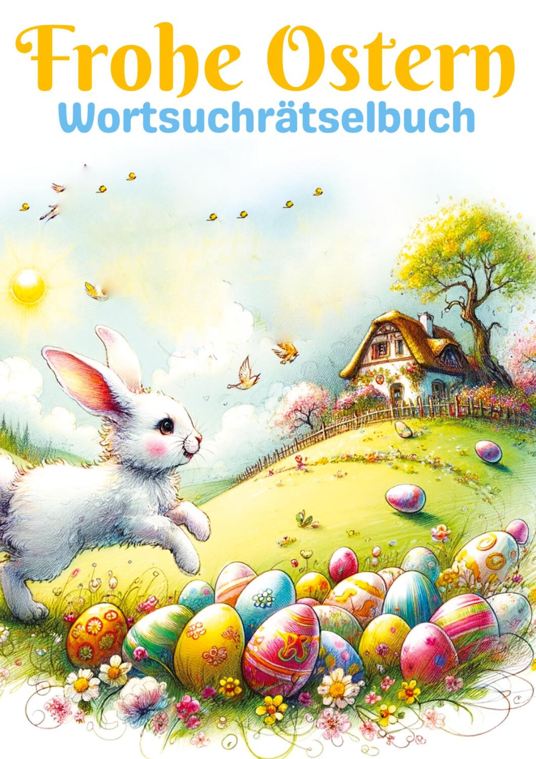 Cover: 9783384158055 | Frohe Ostern - Wortsuchrätselbuch Ostergeschenk | Isamrätsel Verlag
