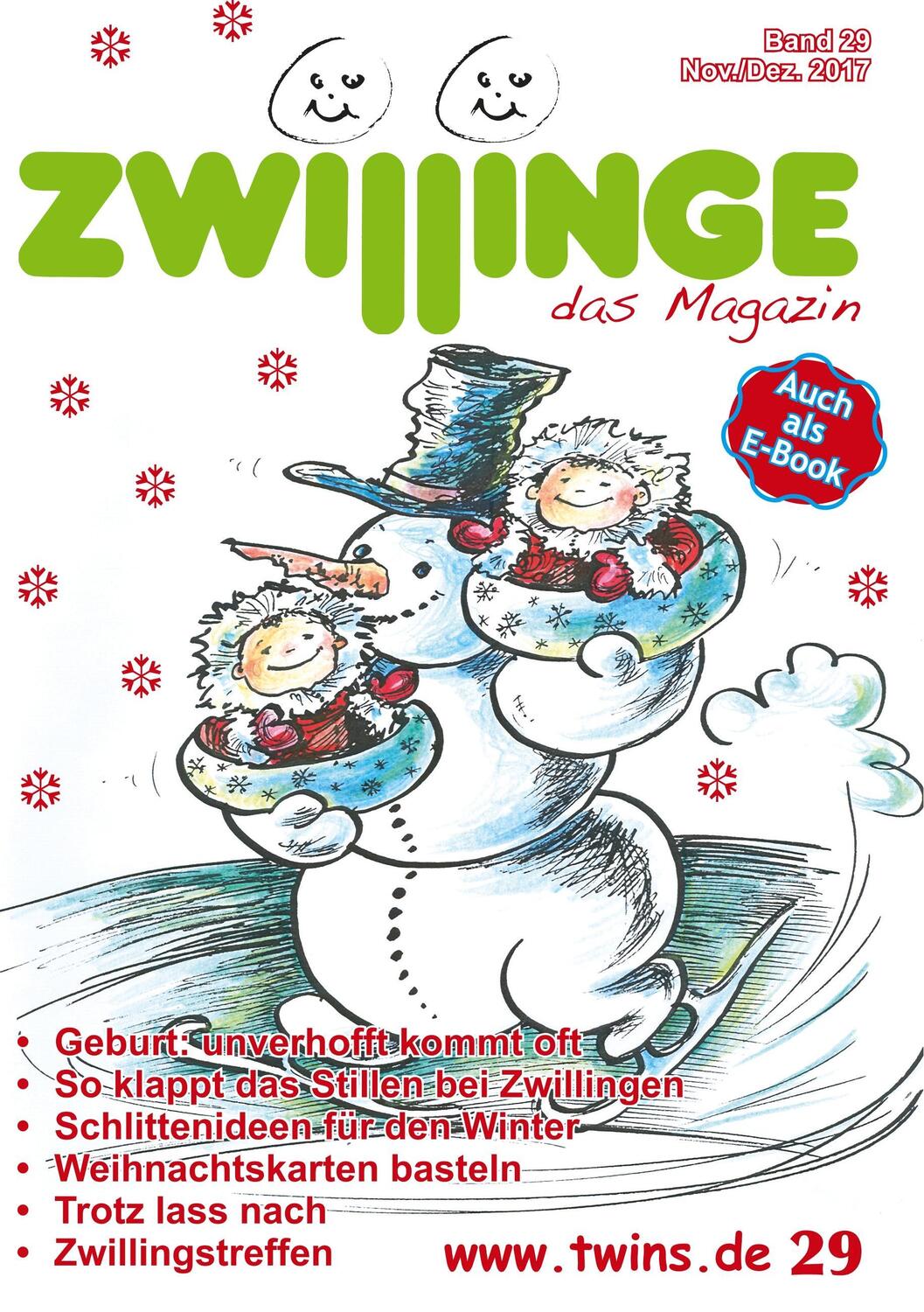 Cover: 9783746015354 | Zwillinge das Magazin November/Dezember 2017 | Marion Von Gratkowski