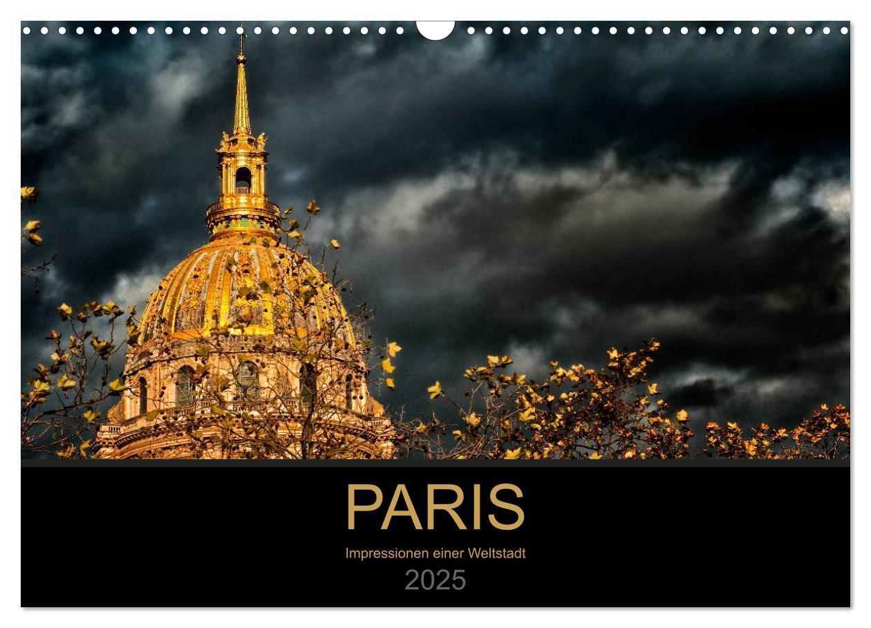 Cover: 9783435765898 | Paris - Impressionen einer Weltstadt (Wandkalender 2025 DIN A3...