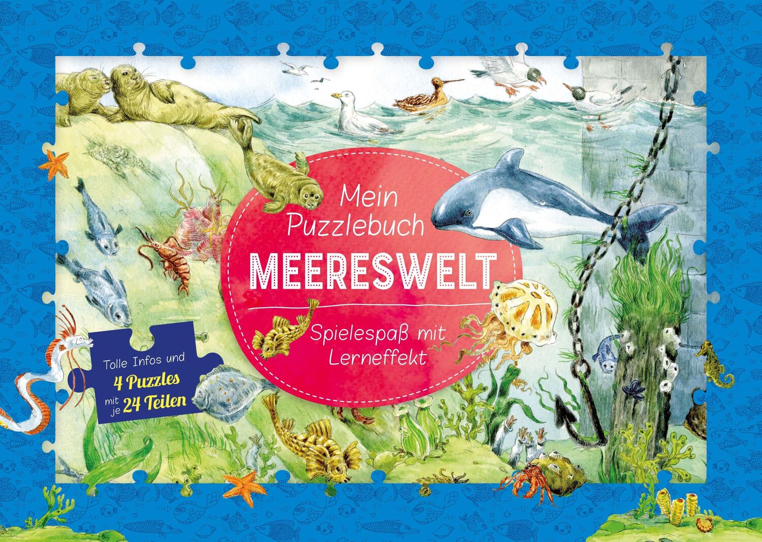 Cover: 9783849920937 | Mein Puzzlebuch Meereswelt | Oliver Bieber | Buch | 10 S. | Deutsch