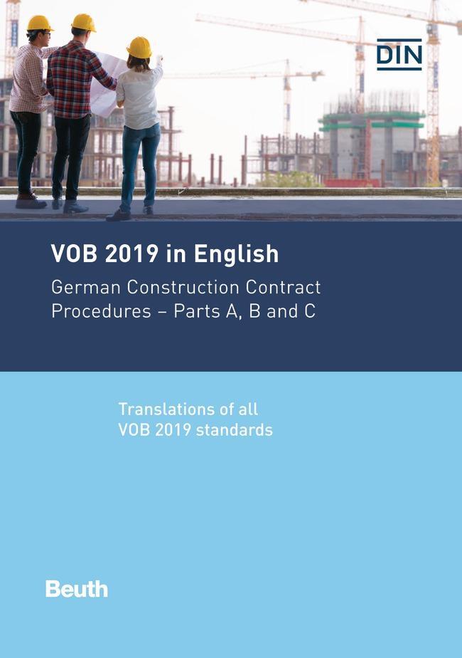 Cover: 9783410294757 | VOB 2019 in English | Buch | 1256 S. | Englisch | 2020 | Beuth