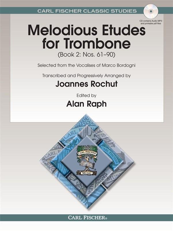 Cover: 9780825890598 | Melodious Etudes for Trombone, Book 2: Nos. 61-90 | Carl Fischer