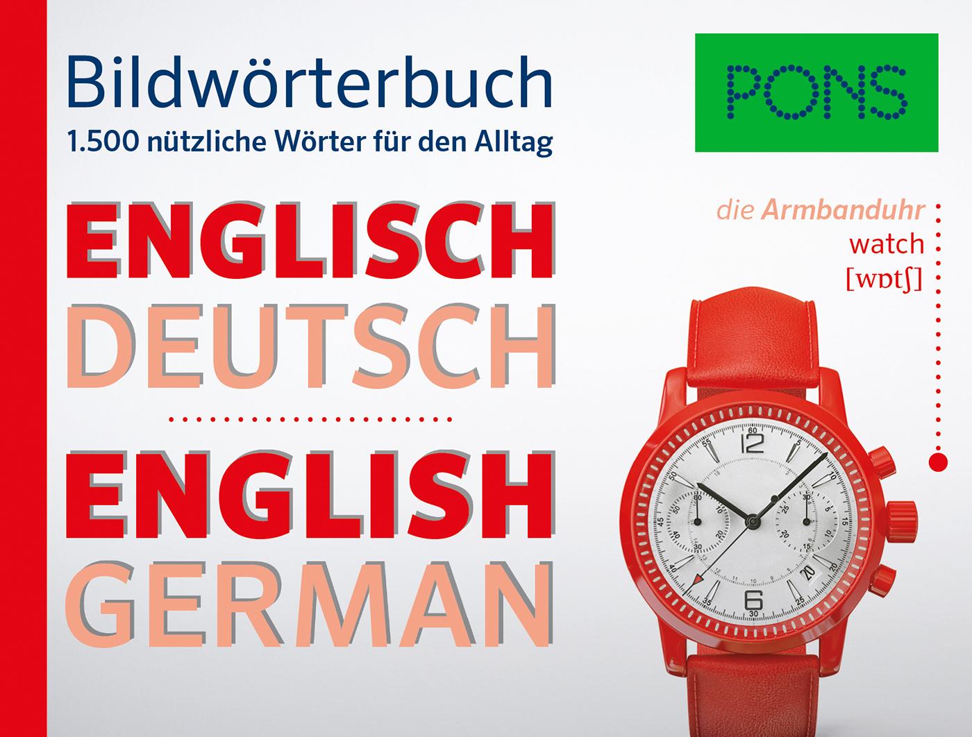 Cover: 9783125160033 | PONS Bildwörterbuch Englisch | 1.500 nützliche Wörter für den Alltag