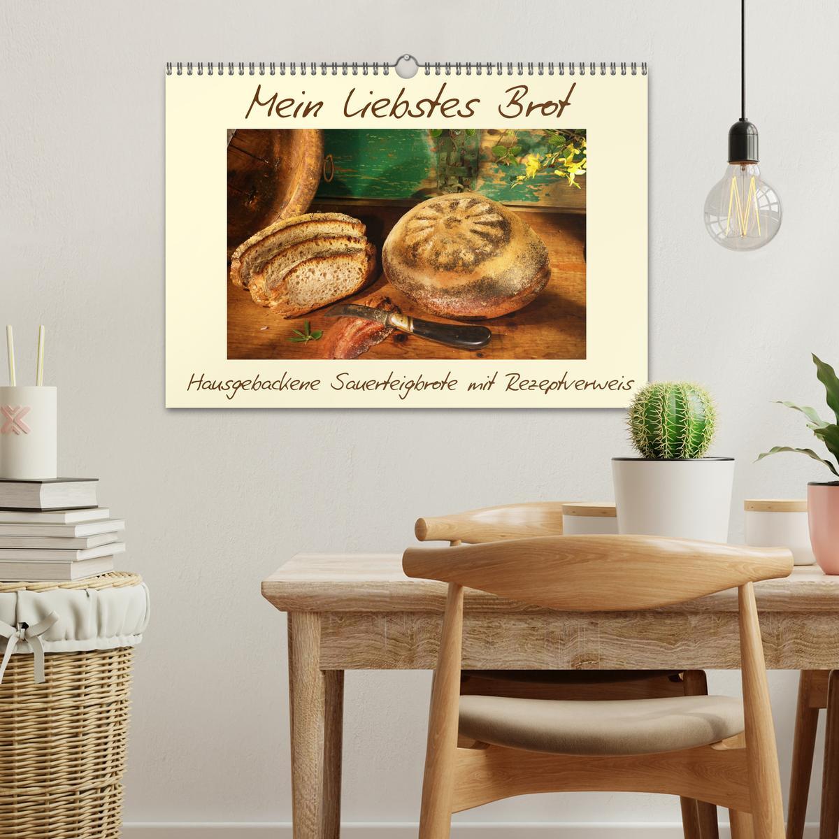 Bild: 9783435237135 | Mein liebstes Brot (Wandkalender 2025 DIN A3 quer), CALVENDO...