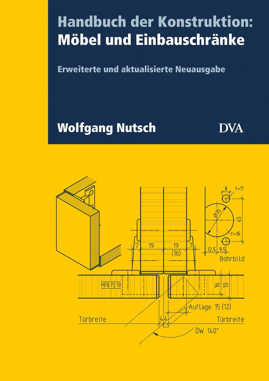 Cover: 9783421041340 | Handbuch der Konstruktion: Möbel und Einbauschränke (FB) | Nutsch