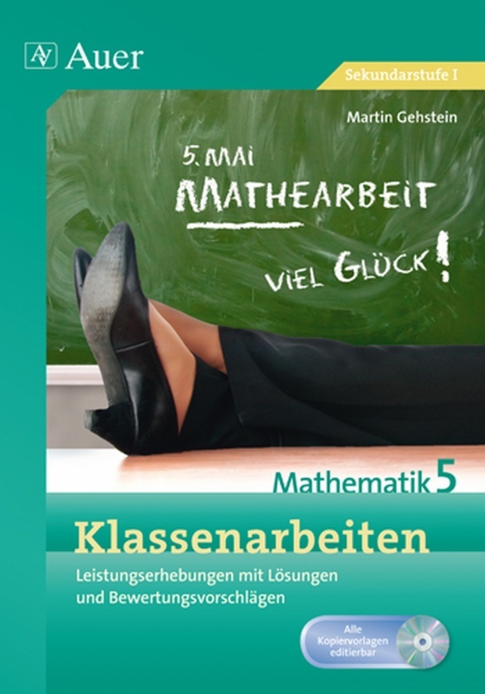 Cover: 9783403067245 | Klassenarbeiten Mathematik 5, m. 1 CD-ROM | Martin Gehstein | 2011
