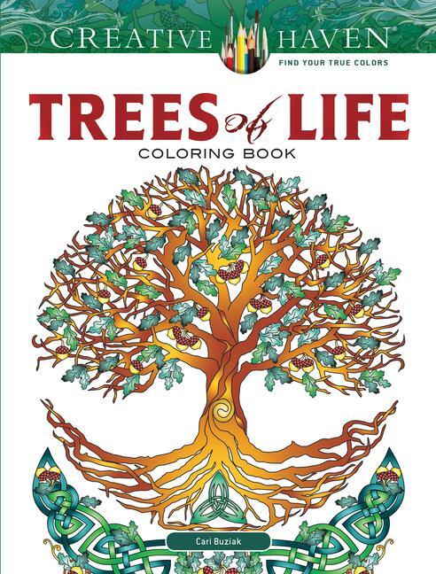 Cover: 9780486818597 | Creative Haven Trees of Life Coloring Book | Cari Buziak | Taschenbuch