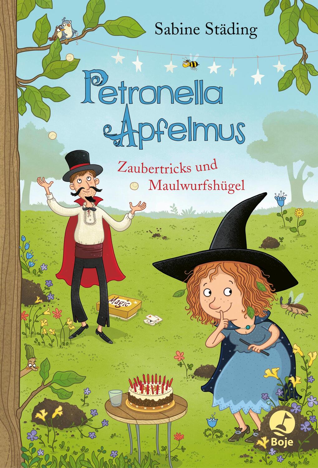 Cover: 9783414825797 | Petronella Apfelmus | Zaubertricks und Maulwurfshügel. Band 8 | Buch