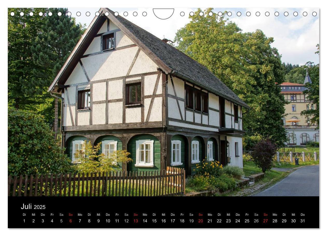 Bild: 9783435676354 | Oberlausitz - Land der Umgebindehäuser (Wandkalender 2025 DIN A4...