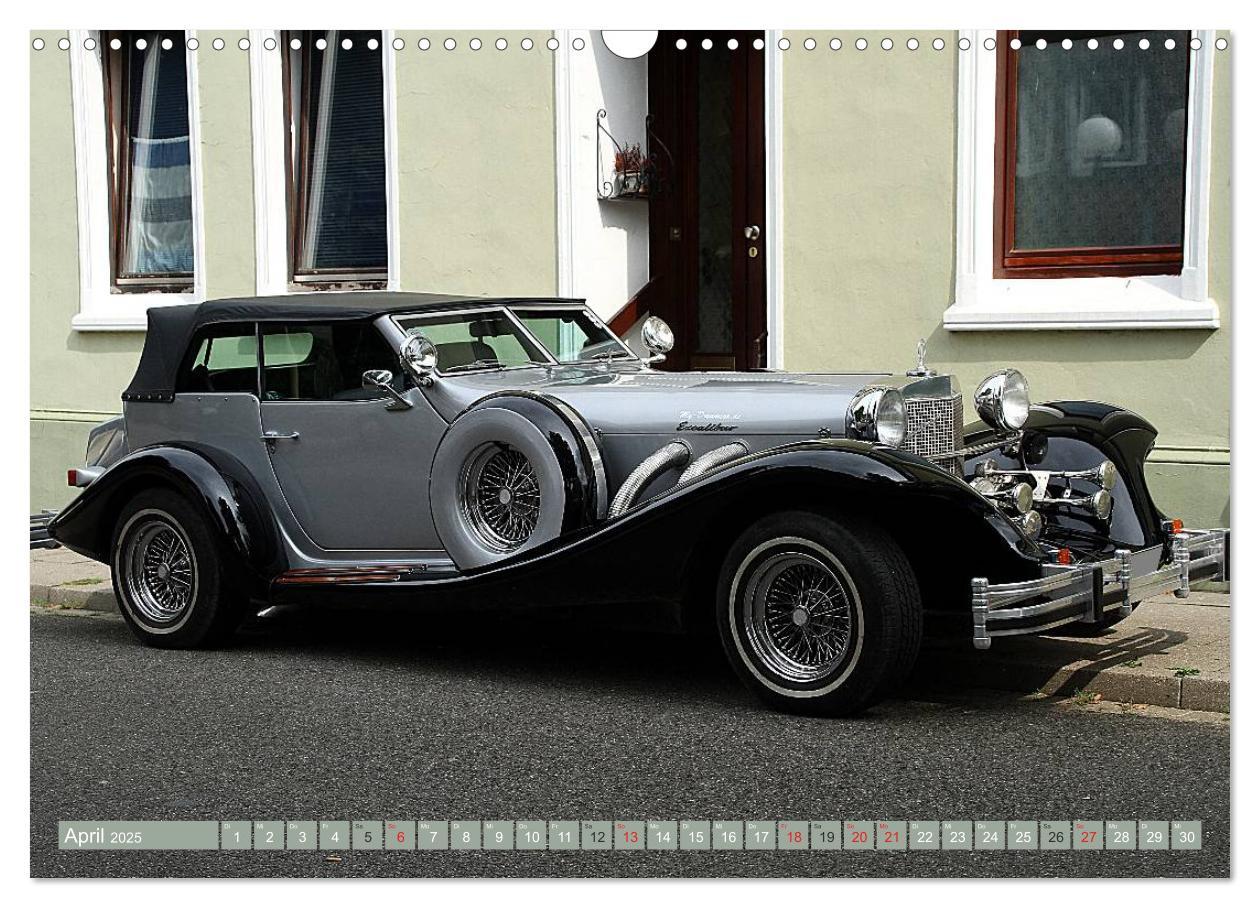 Bild: 9783435493821 | Oldtimer vergangenger Jahrzehnte (Wandkalender 2025 DIN A3 quer),...