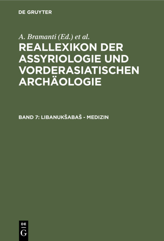 Cover: 9783110104370 | Libanuksabas - Medizin | Michael P. Streck (u. a.) | Buch | Deutsch