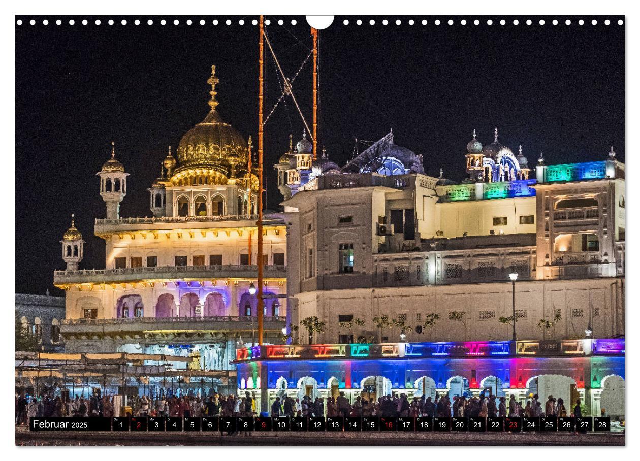 Bild: 9783435303595 | Amritsar - Der goldene Tempel (Wandkalender 2025 DIN A3 quer),...