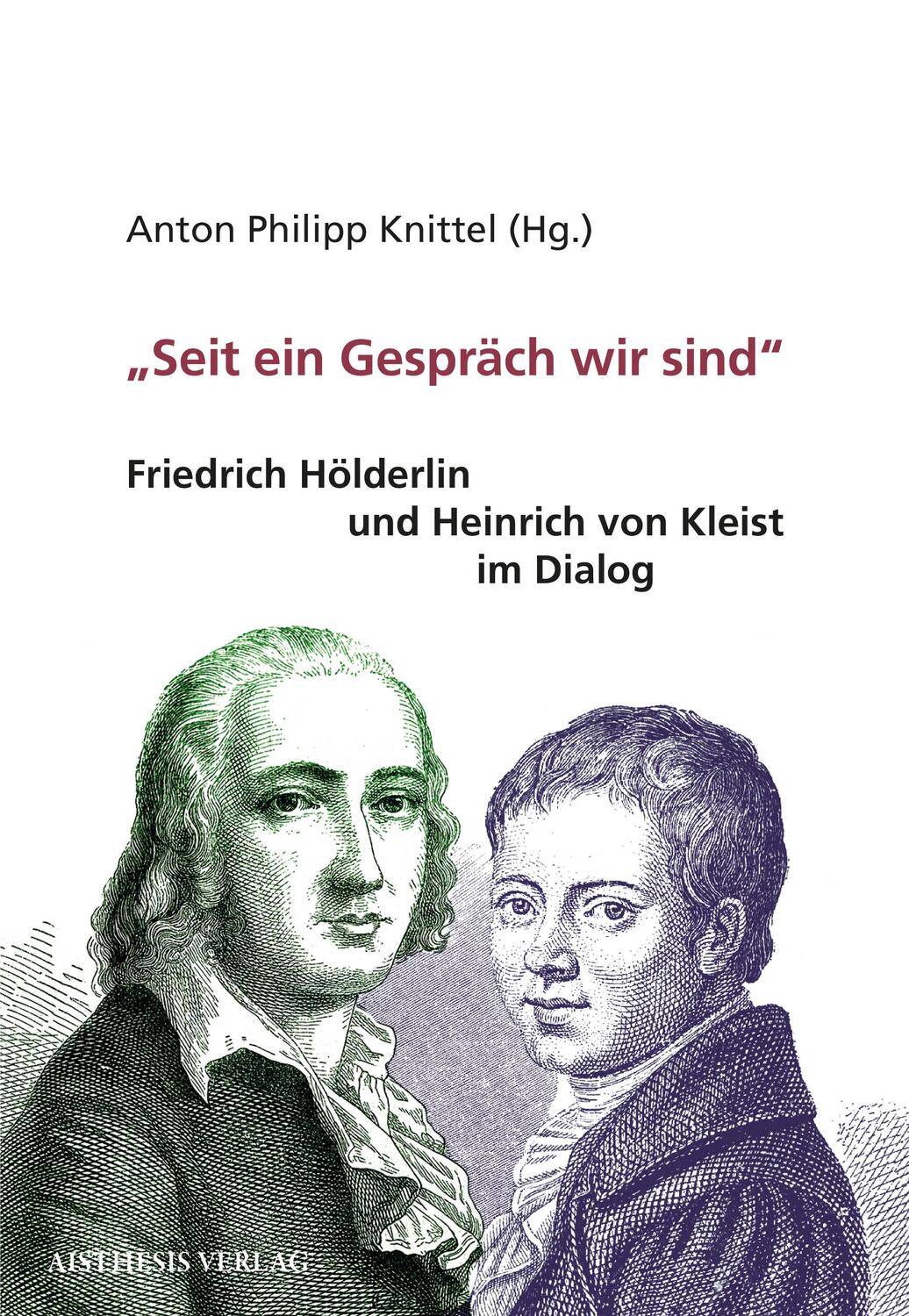Cover: 9783849817985 | "Seit ein Gespräch wir sind" | Anton Philipp Knittel | Taschenbuch