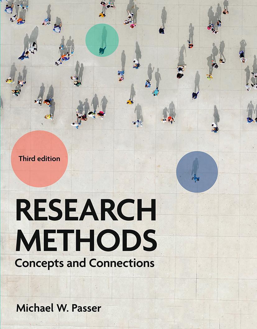 Cover: 9781319382889 | Research Methods | Concepts and Connections | Michael W. Passer | Buch