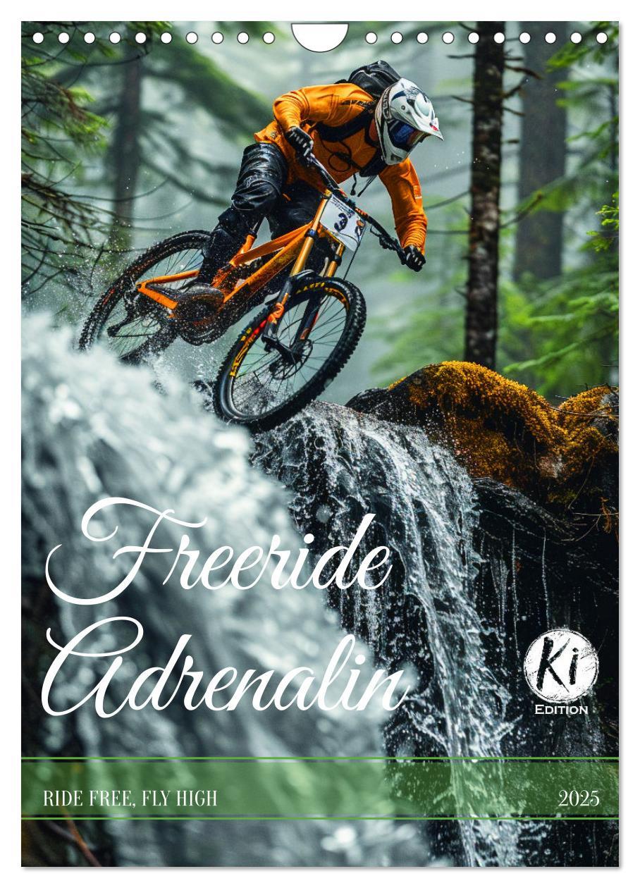 Cover: 9783383963513 | Freeride Adrenalin (Wandkalender 2025 DIN A4 hoch), CALVENDO...