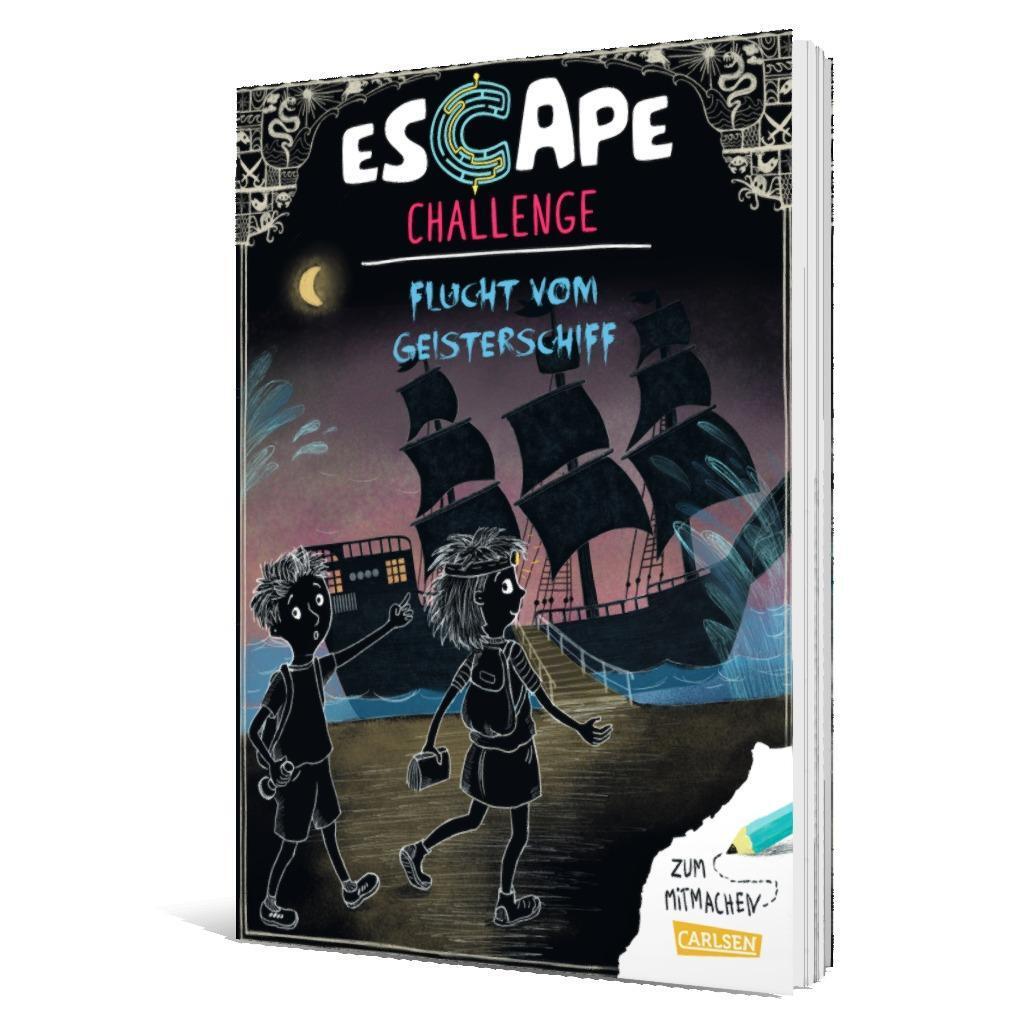 Bild: 9783551189868 | Escape-Buch für Grundschulkinder: Escape Challenge: Flucht vom...