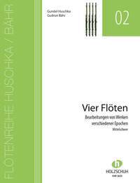 Cover: 9790201308692 | Huschka G.: Heft für 4 Flöten | Flötenreihe Huschka / Bähr | Bahr