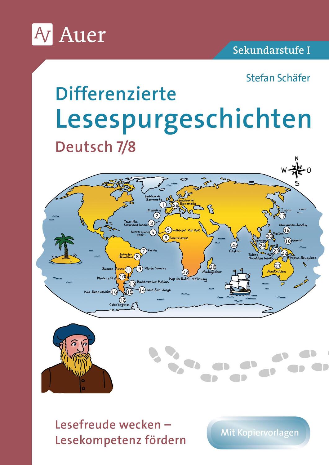 Cover: 9783403084563 | Differenzierte Lesespurgeschichten Deutsch 7-8 | Stefan Schäfer | 2020