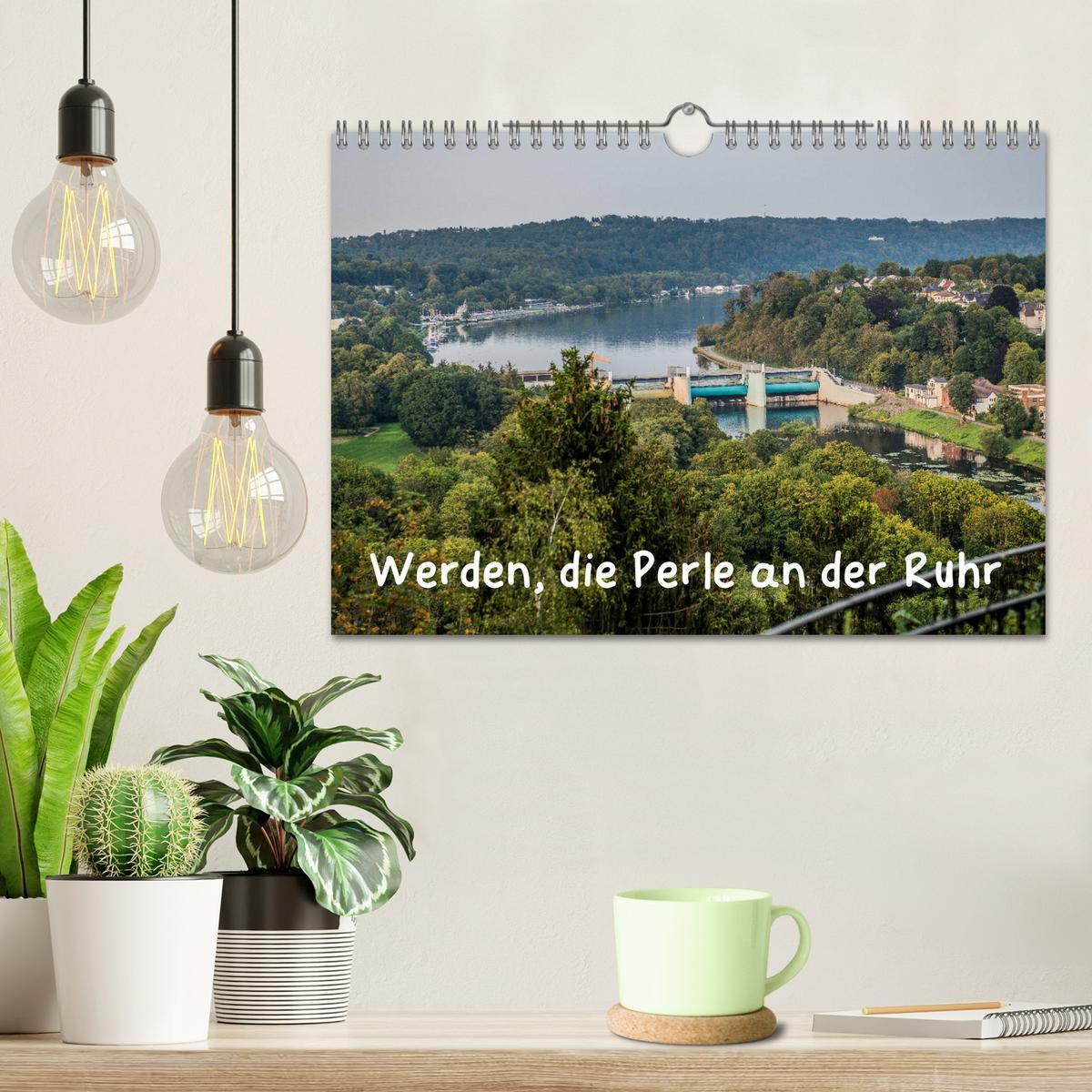 Bild: 9783435191307 | Werden, die Perle an der Ruhr (Wandkalender 2025 DIN A4 quer),...