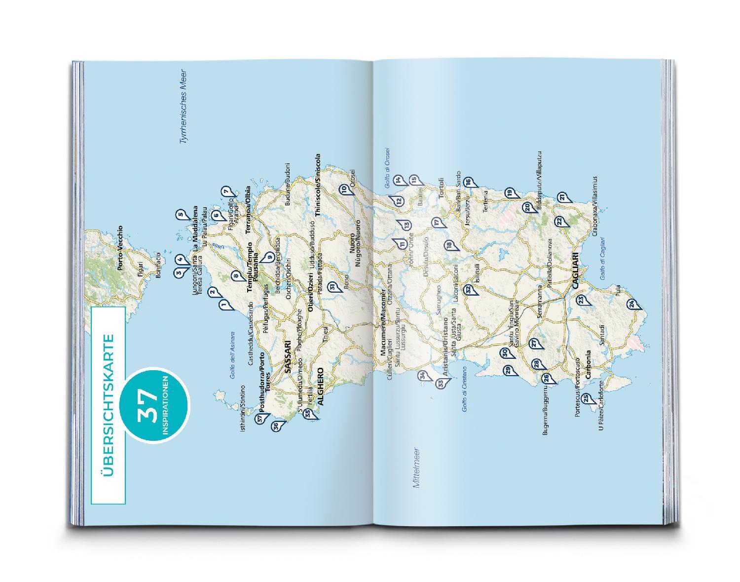 Bild: 9783991541158 | KOMPASS Inspiration Sardinien | 37 Natur- und Wanderhighlights | Buch