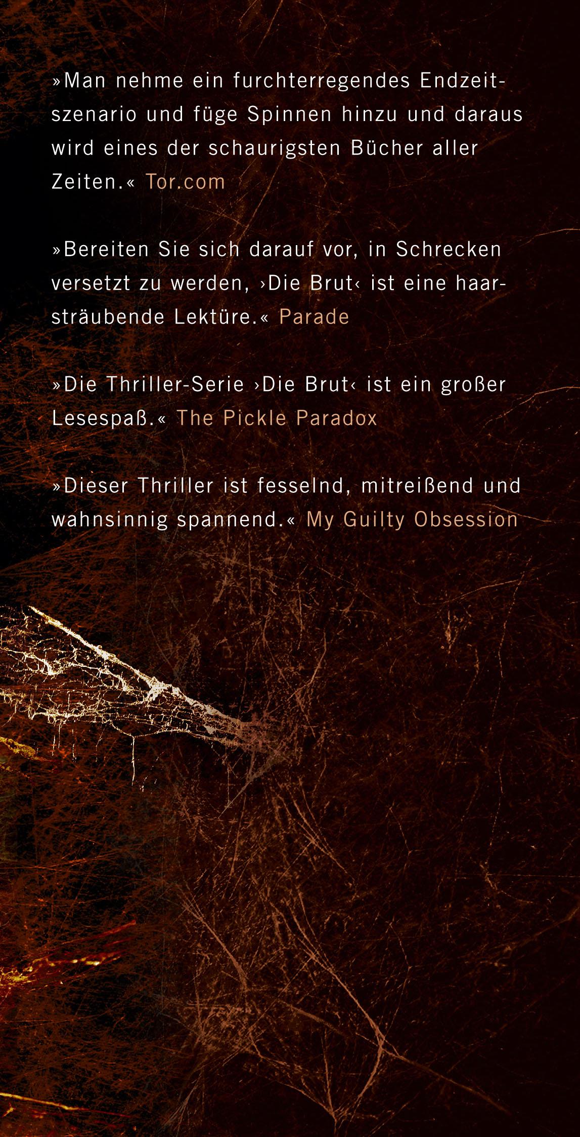 Bild: 9783596035847 | Die Brut - Das Ende naht | Thriller | Ezekiel Boone | Taschenbuch