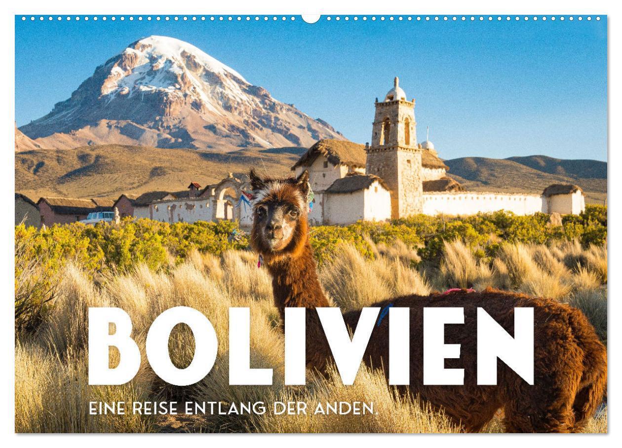 Cover: 9783675788343 | Bolivien - Eine Reise entlang der Anden. (Wandkalender 2024 DIN A2...