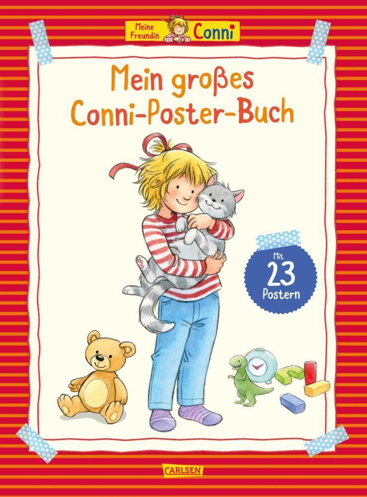 Cover: 9783551189646 | Conni Gelbe Reihe (Beschäftigungsbuch): Mein großes Conni-Poster-Buch