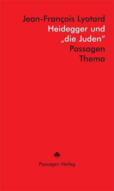 Cover: 9783709205914 | Heidegger und "die Juden" | Jean-François Lyotard | Taschenbuch | 2024