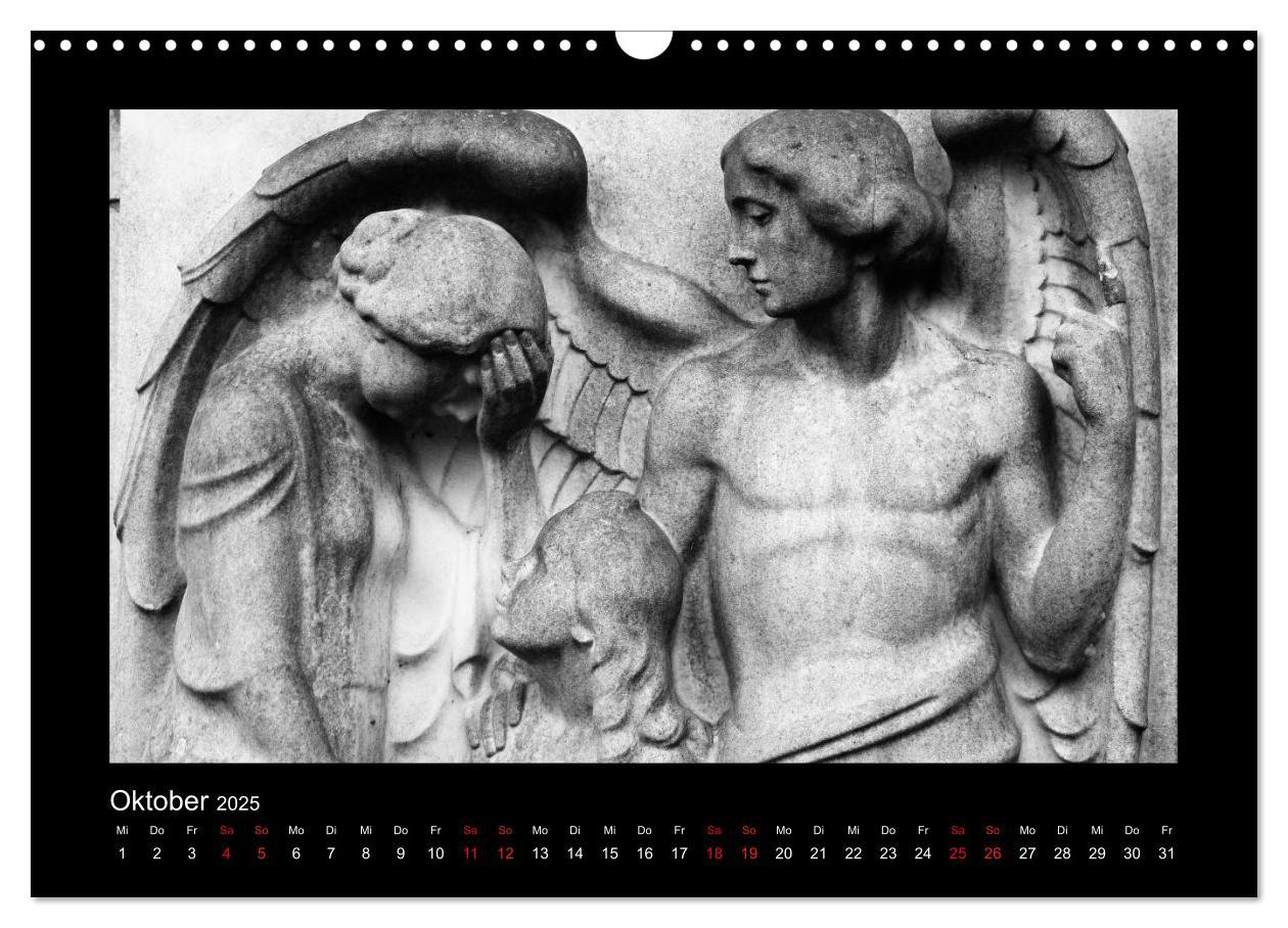 Bild: 9783435751327 | Die Engel von Melaten (Wandkalender 2025 DIN A3 quer), CALVENDO...