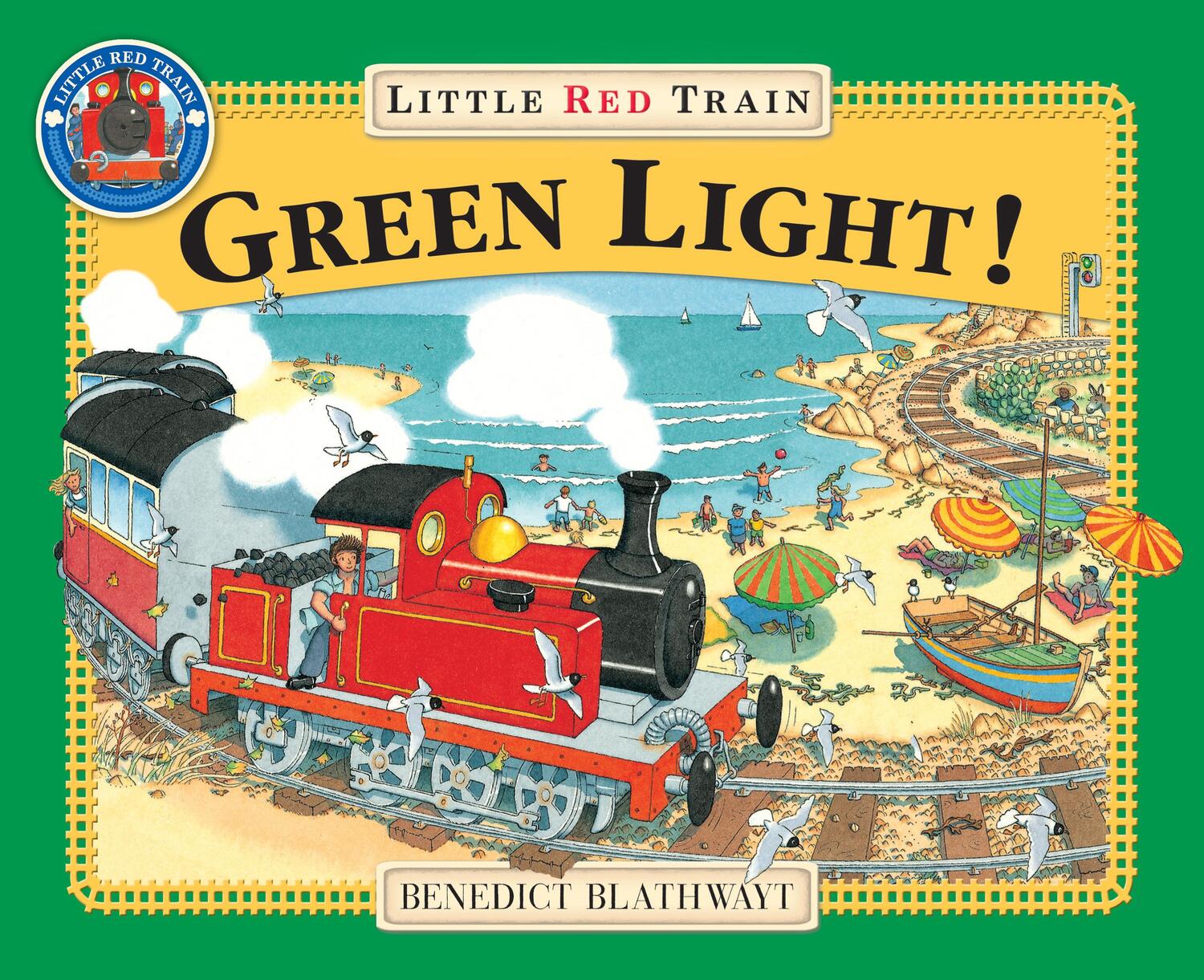 Cover: 9780099265023 | The Little Red Train: Green Light | Green Light, The: Book and CD