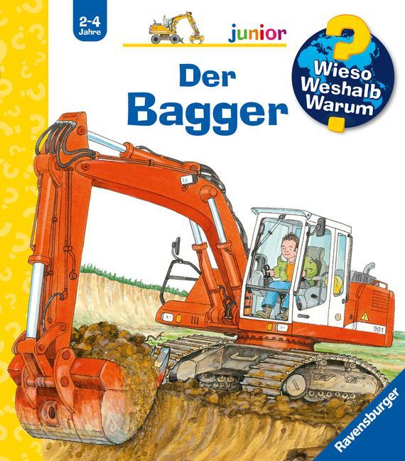 Cover: 9783473328505 | Wieso? Weshalb? Warum? junior, Band 38: Der Bagger | Andrea Erne