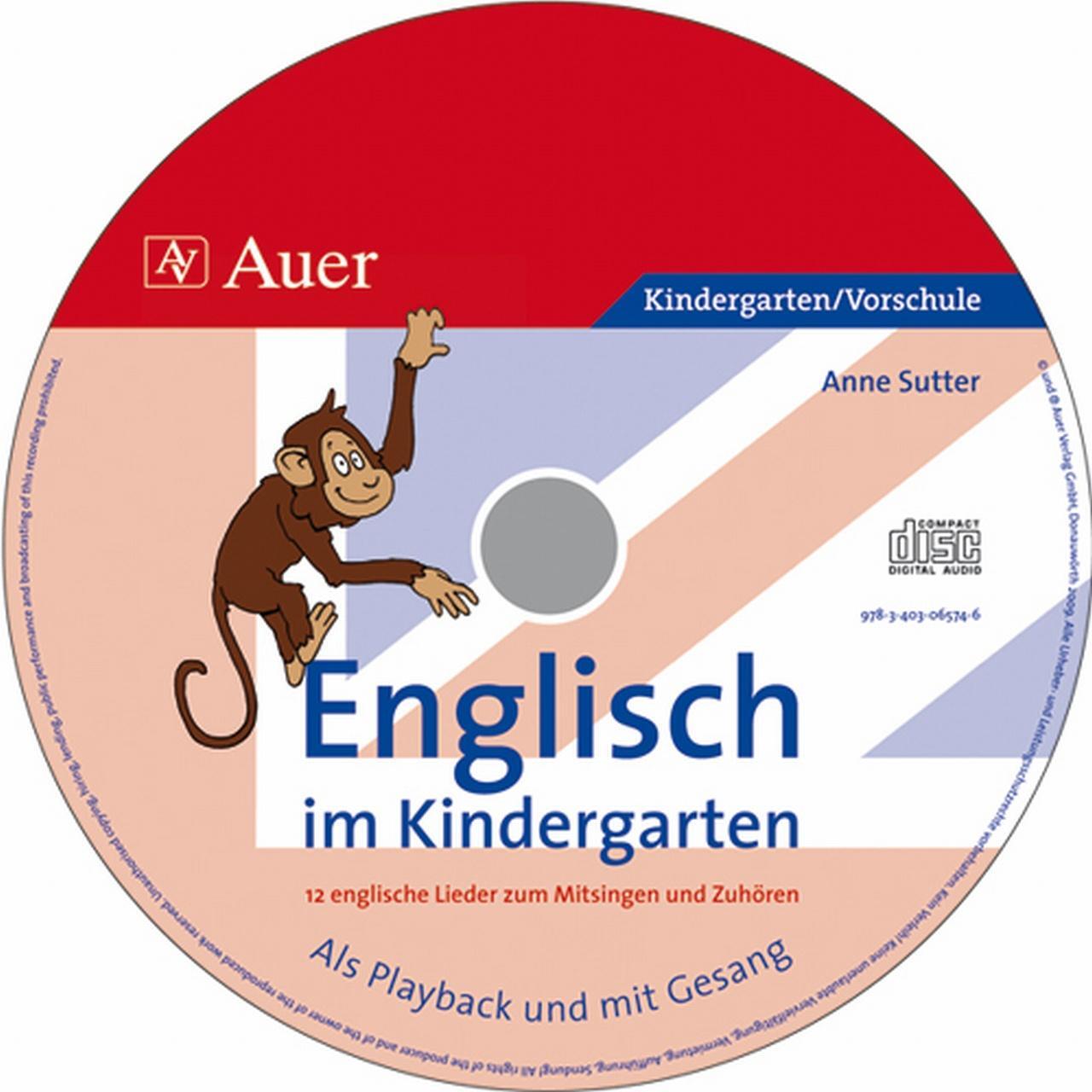 Cover: 9783403065746 | Englisch im Kindergarten (Audio-CD) | Anne Charlotte Sutter | CD-ROM
