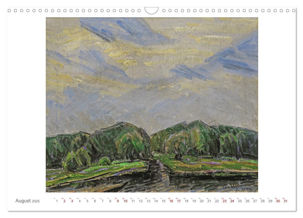 Bild: 9783435132874 | Landschaft im Licht. Daniel Wohlgemuth 1876-1967 (Wandkalender 2025...