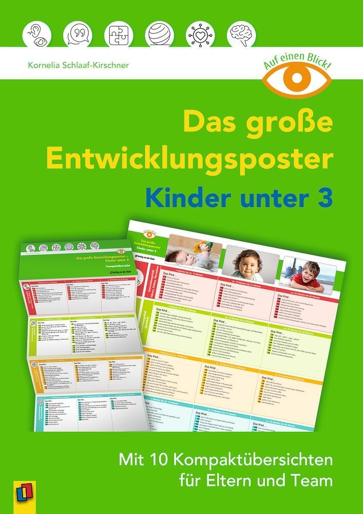 Cover: 9783834641960 | Auf einen Blick: Das große Entwicklungsposter - Kinder unter 3 | Stück