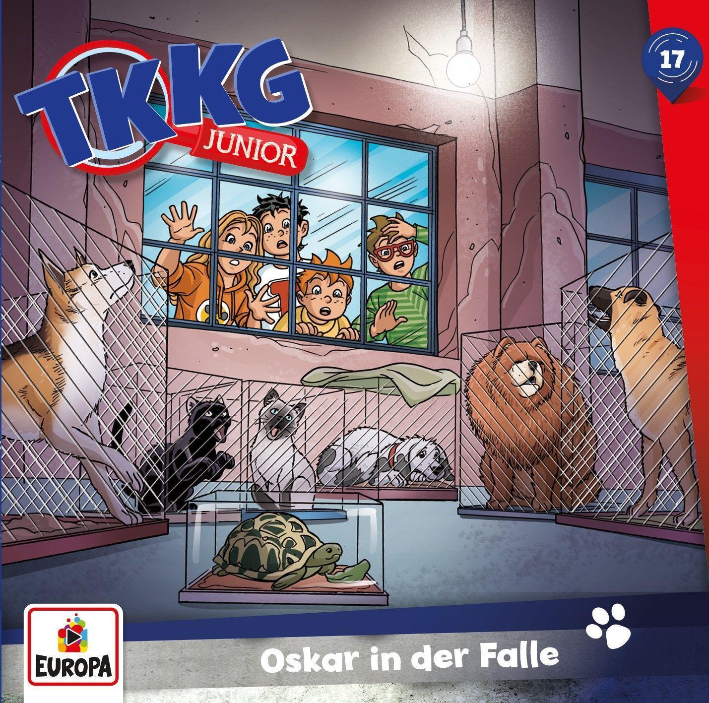 Cover: 9783803263179 | TKKG Junior 17. Oskar in der Falle | Audio-CD | TKKG Junior (Audio)