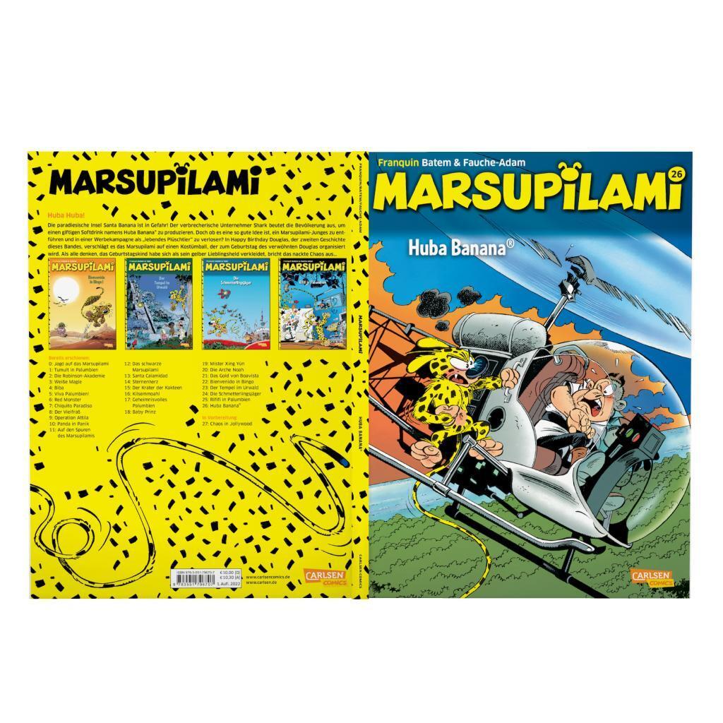 Bild: 9783551796707 | Marsupilami 26: Huba Banana | Abenteuercomics für Kinder ab 8 | Buch