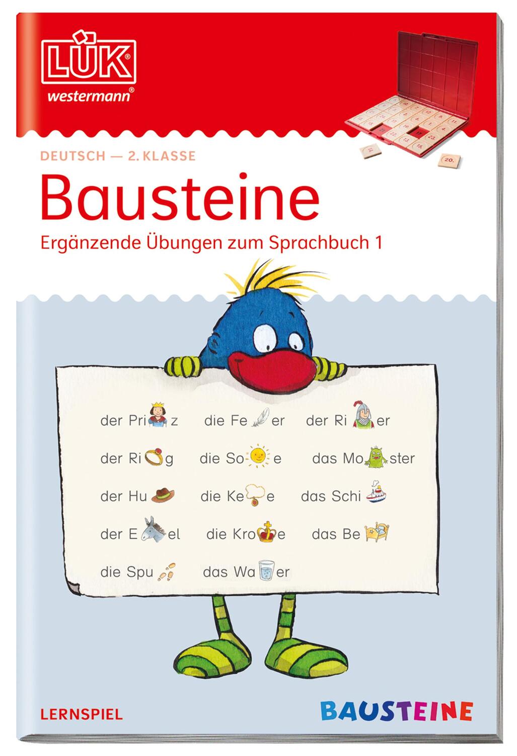 Cover: 9783837748468 | LÜK. Deutsch. 2. Klasse. - Teil 1: Bausteine - Ergänzende Übungen...