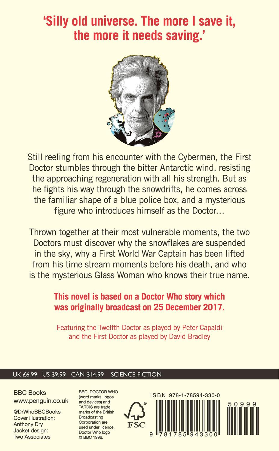 Rückseite: 9781785943300 | Doctor Who: Twice Upon a Time | Paul Cornell | Taschenbuch | Englisch