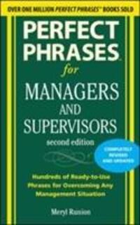 Cover: 9780071742313 | Perfect Phrases for Managers and Supervisors, Second Edition | Runion