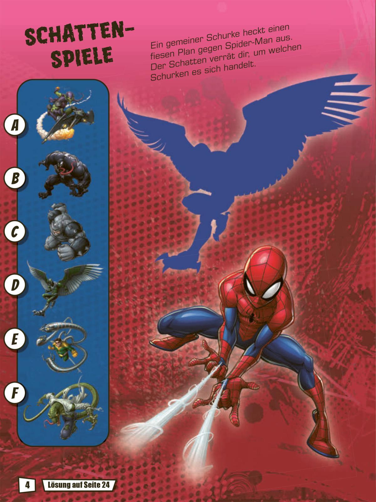 Bild: 9783845123868 | Spider-Man: Spinnenstarker Stickerspaß | Taschenbuch | MARVEL | 24 S.