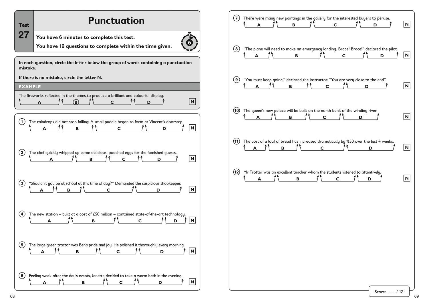 Bild: 9781844199143 | 11+ English Quick Practice Tests Age 9-10 (Year 5) | Letts 11 | Buch