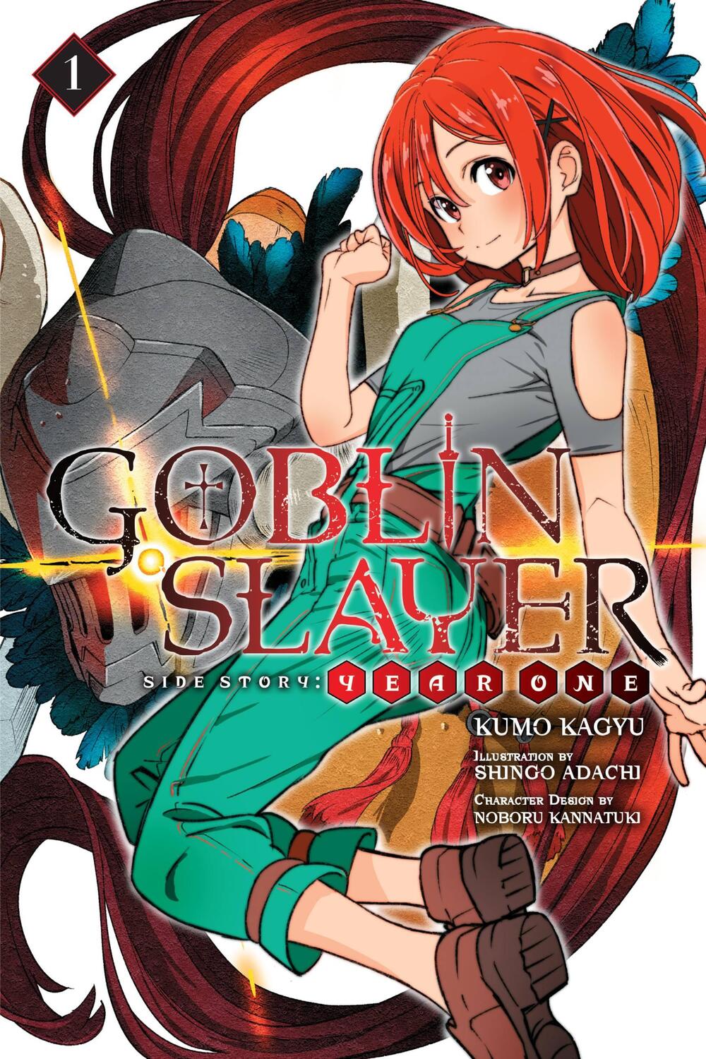 Cover: 9781975302849 | Goblin Slayer Side Story: Year One, Vol. 1 (light novel) | Kumo Kagyu
