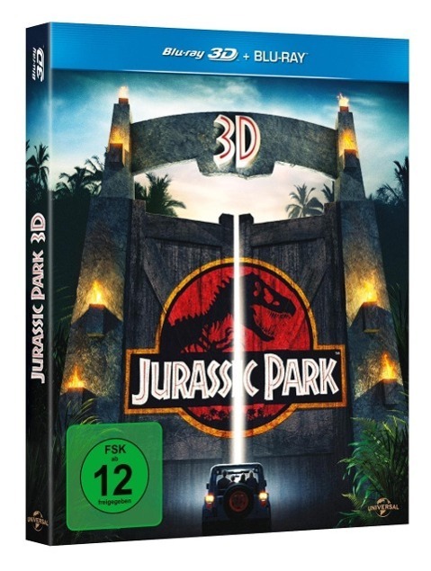 Cover: 5050582962826 | Jurassic Park | Blu-ray 3D + 2D | Michael Crichton (u. a.) | Blu-ray