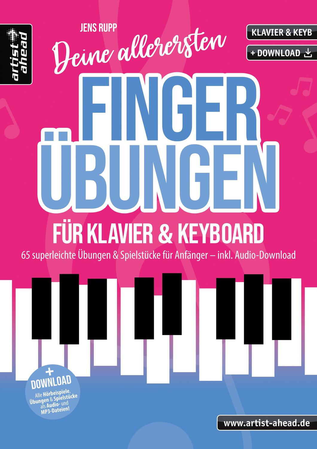 Cover: 9783866422056 | Deine allerersten Fingerübungen für Klavier &amp; Keyboard | Jens Rupp